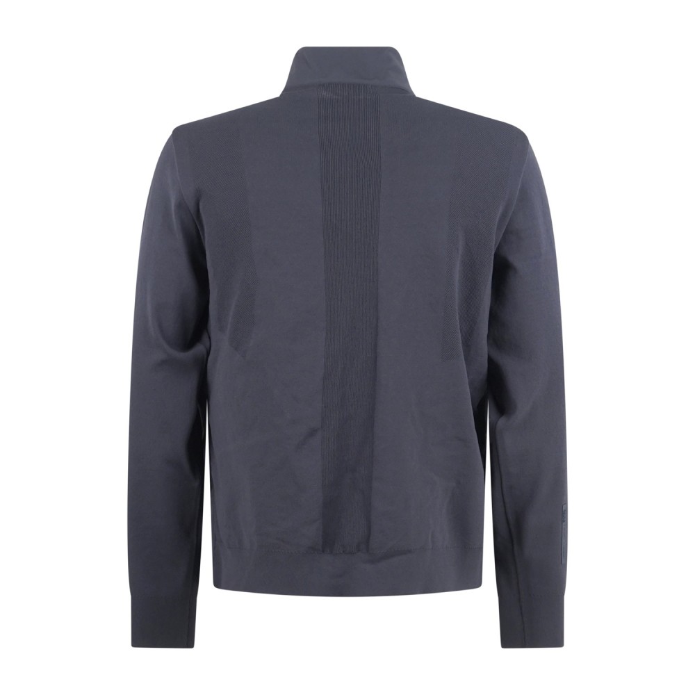 People of Shibuya - Giubbotto blu Habaki in tessuto cotone-nylon per uomo |