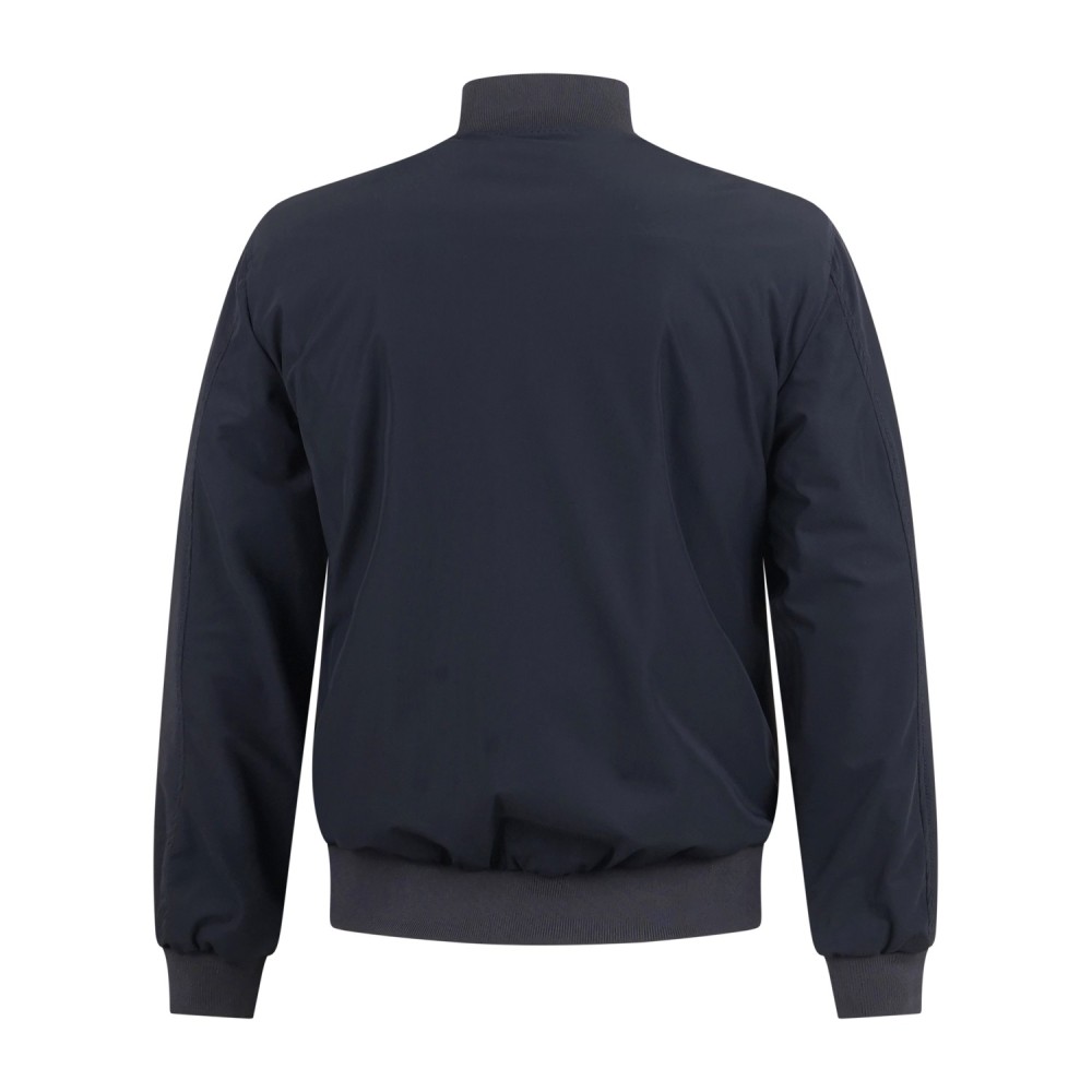 The Jack Leathers - Giubbotto marrone Dennis Perfo reversibile in pelle o