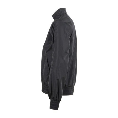 Richmond X - Giubbotto nero Bricon in tessuto tecnico con collo alto per uomo | 2