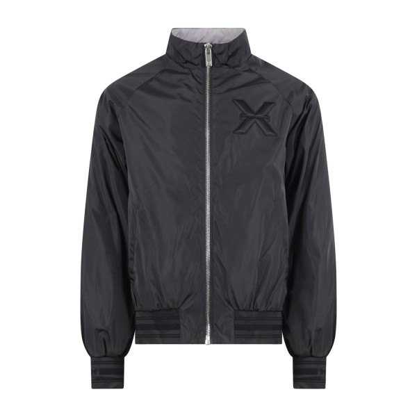 Richmond X - Giubbotto nero Bricon in tessuto tecnico con collo alto per uomo |