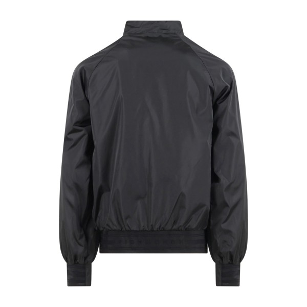 Richmond X - Giubbotto nero Bricon in tessuto tecnico con collo alto per uomo |