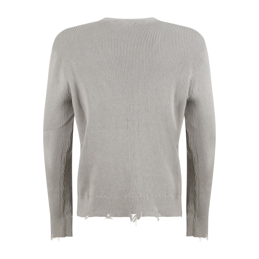 Richmond X - Maglione cardigan verde Kothur scollo a V con bottoni per uomo |