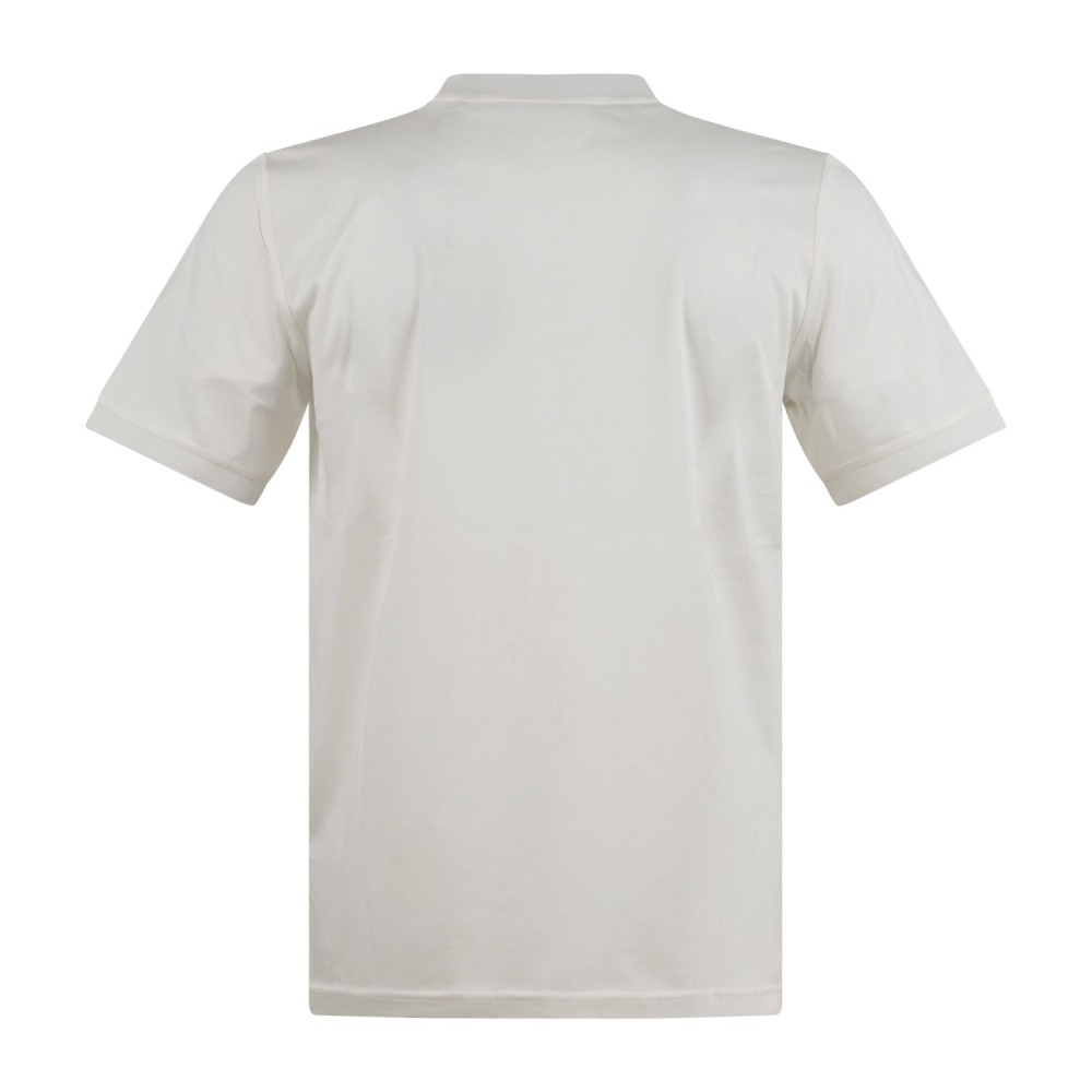 Richmond X - T-shirt bianca Respir con stampa logo sul petto per uomo |