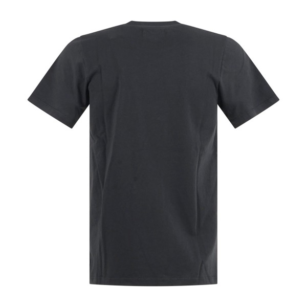 Roy Roger's - T-shirt nera manica corta con taschino sul petto per uomo |