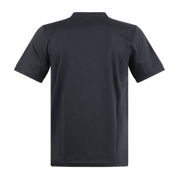 Richmond X - T-shirt nera Respir con stampa logo sul petto per uomo |