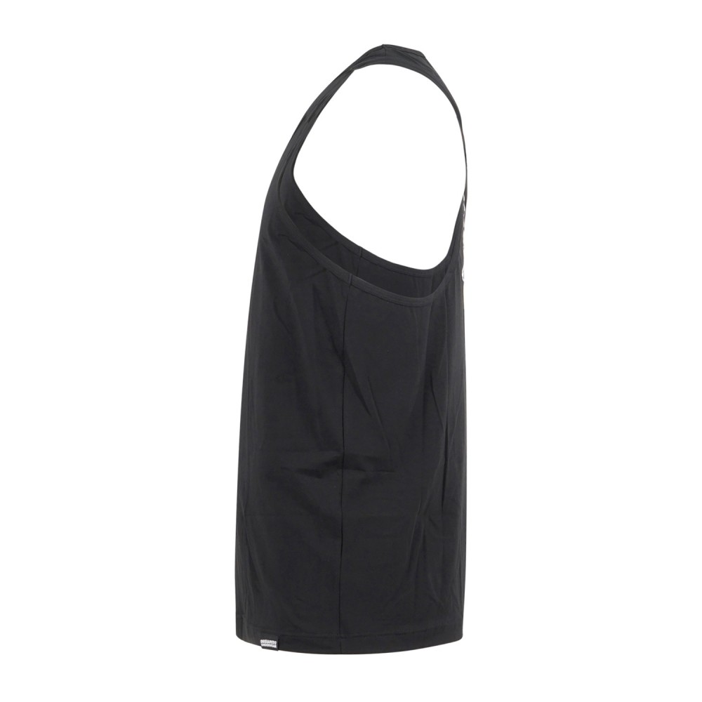 Dsquared2 - Canotta nera con stampa logo sul retro per uomo | d9d446190 010nero