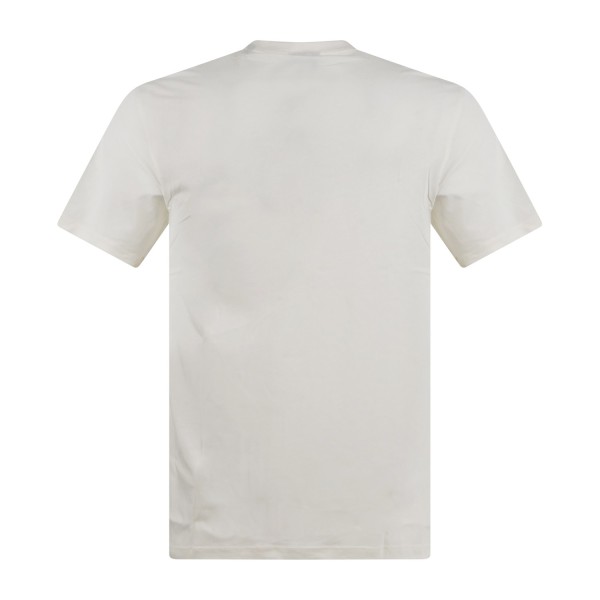 Armani Exchange - T-shirt beige con patch logo sul fronte per uomo | xm002471