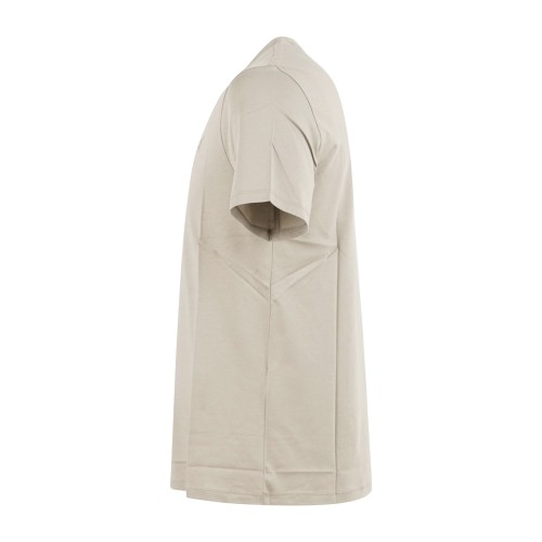 Armani Exchange - T-shirt beige con stampa a rilievo tono su tono sul fronte 2