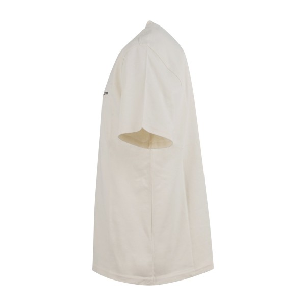 Dickies - T-shirt bianca con ricamo logo sul fronte per uomo | dk0a89enecr1