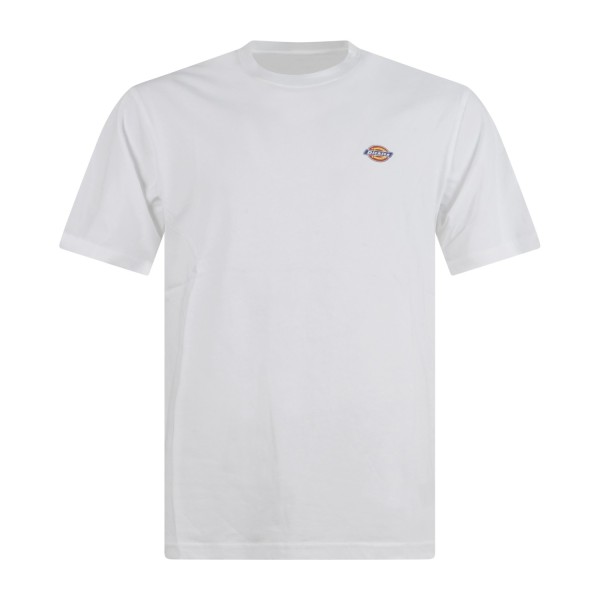 Dickies - T-shirt bianco con stampa logo sul fronte per uomo | dk0a4xdbwhx1