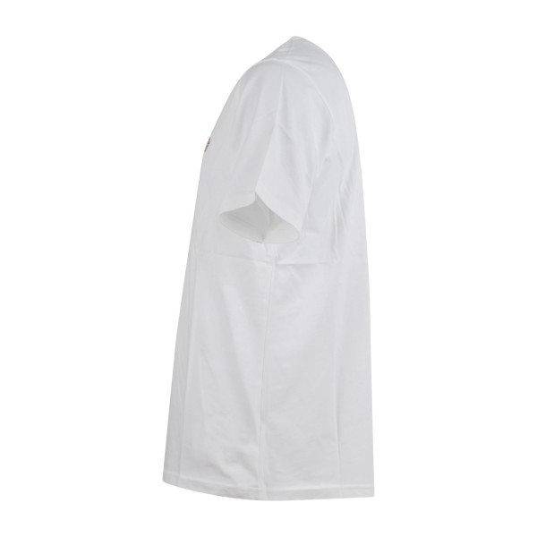 Dickies - T-shirt bianco con stampa logo sul fronte per uomo | dk0a4xdbwhx1