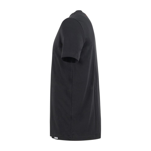 Dsquared2 - T-shirt nera manica corta con ricamo logo over fit per uomo | 2