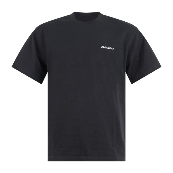 Dickies - T-shirt nero con ricamo logo sul fronte per uomo | dk0a89enblk1 black