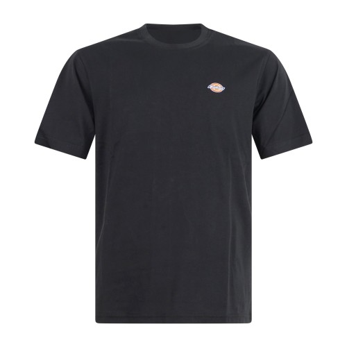 Dickies - T-shirt nero con stampa logo sul fronte per uomo | dk0a4xdbblk1