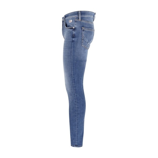 Roy Roger's - Jeans denim medio 317 Maracana 5 tasche skinny fit per uomo |