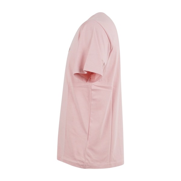 Dickies - T-shirt rosa con stampa logo sul fronte per uomo | dk0a4xdbl471