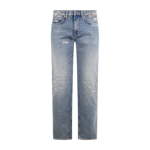 Roy Roger's - Jeans denim chiaro 5 tasche Cult Wide Kurt loose fit per uomo |