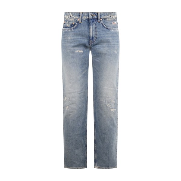 Roy Roger's - Jeans denim chiaro 5 tasche Cult Wide Kurt loose fit per uomo |