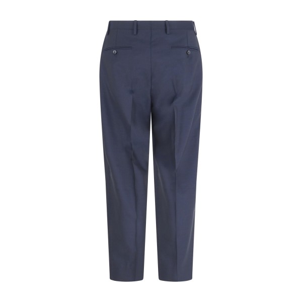 Briglia 1949 - Pantalone blu Portobellod carrot fit tasca a filo per uomo |