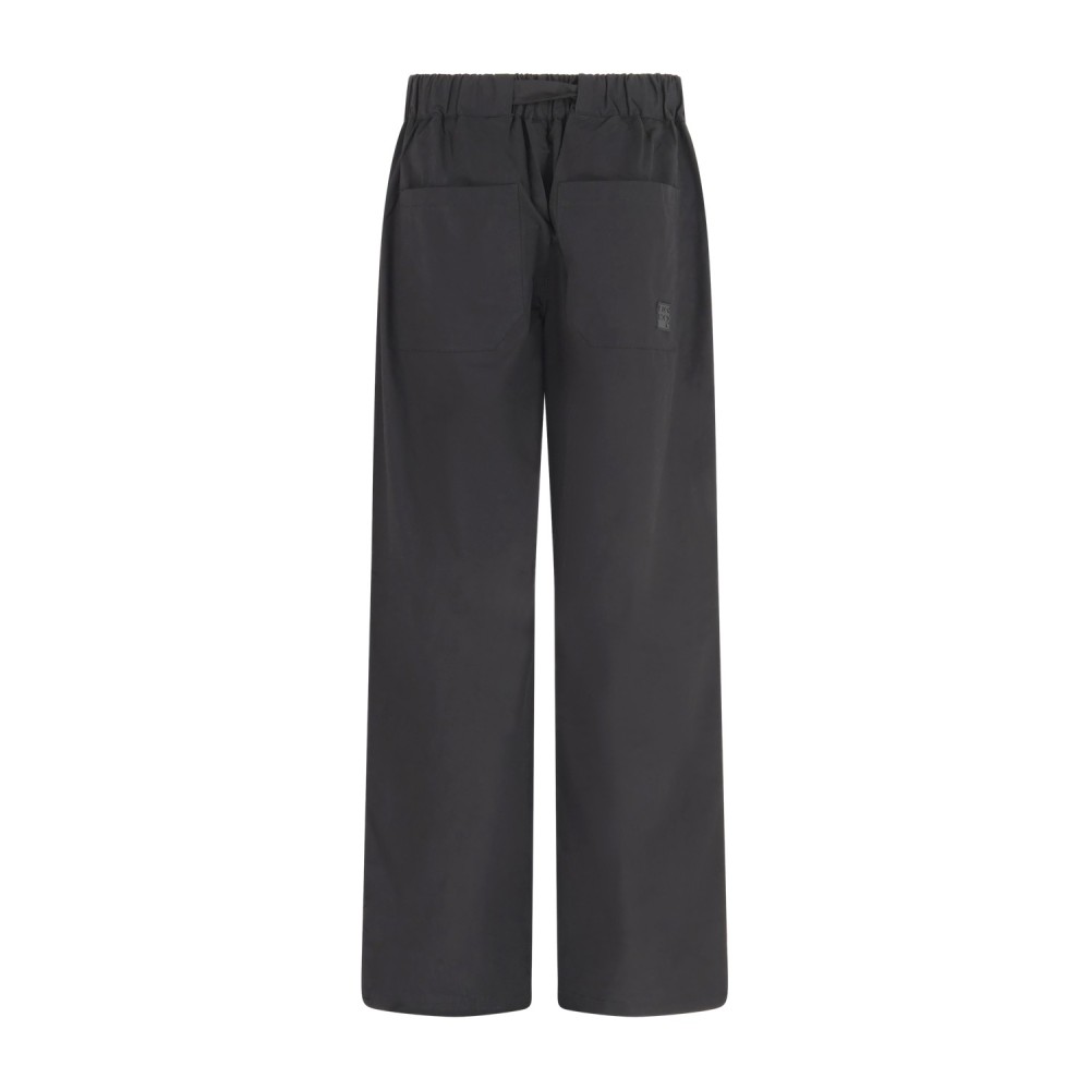 Richmond X - Pantalone nero Ionia taglio dritto con elastico in vita e