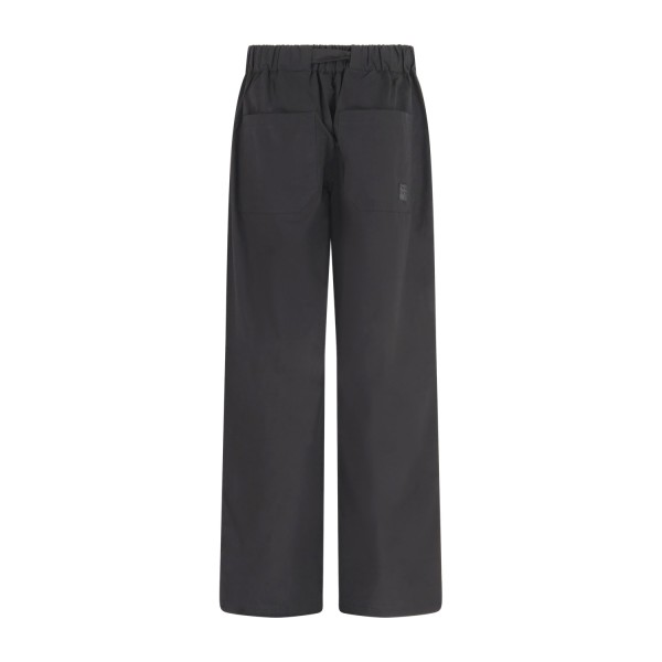Richmond X - Pantalone nero Ionia taglio dritto con elastico in vita e