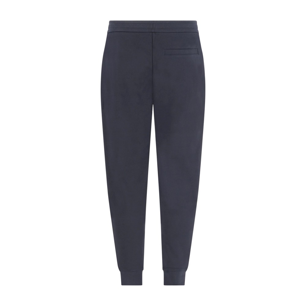 Armani Exchange - Pantalone tuta blu con logo sulla gamba per uomo | xm001299
