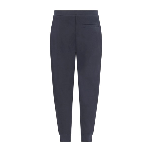 Armani Exchange - Pantalone tuta blu con logo sulla gamba per uomo | xm001299