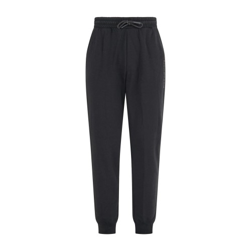 Richmond X - Pantalone tuta nero Sekhu con stampa logo gommato per uomo |