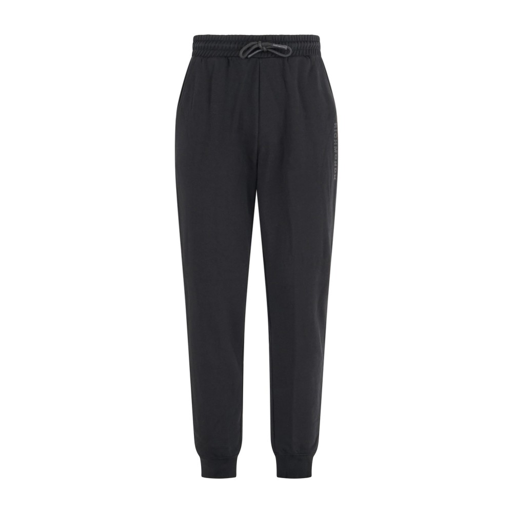 Richmond X - Pantalone tuta nero Sekhu con stampa logo gommato per uomo |