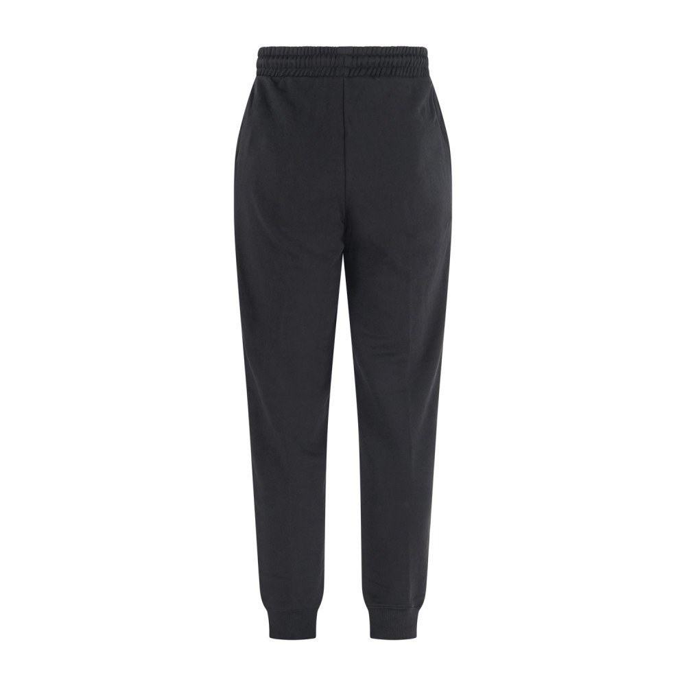 Richmond X - Pantalone tuta nero Sekhu con stampa logo gommato per uomo |