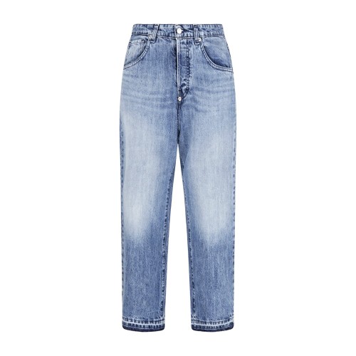 I'm Brian - Jeans denim chiaro 5 tasche carrot fit per uomo | brad l3/26 denim