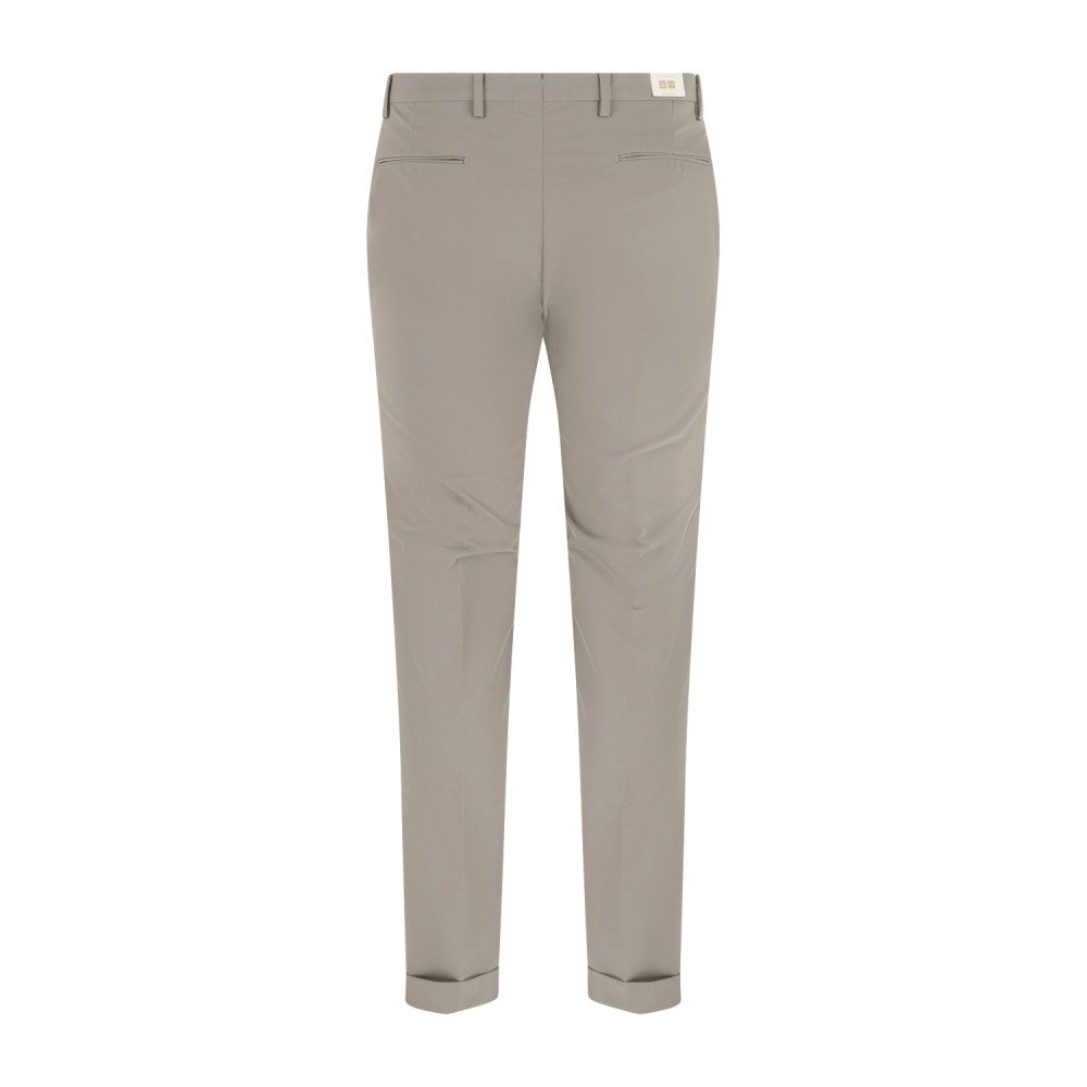 Briglia 1949 - Pantalone beige BG03P tasca a filo in tessuto tecnico per uomo |