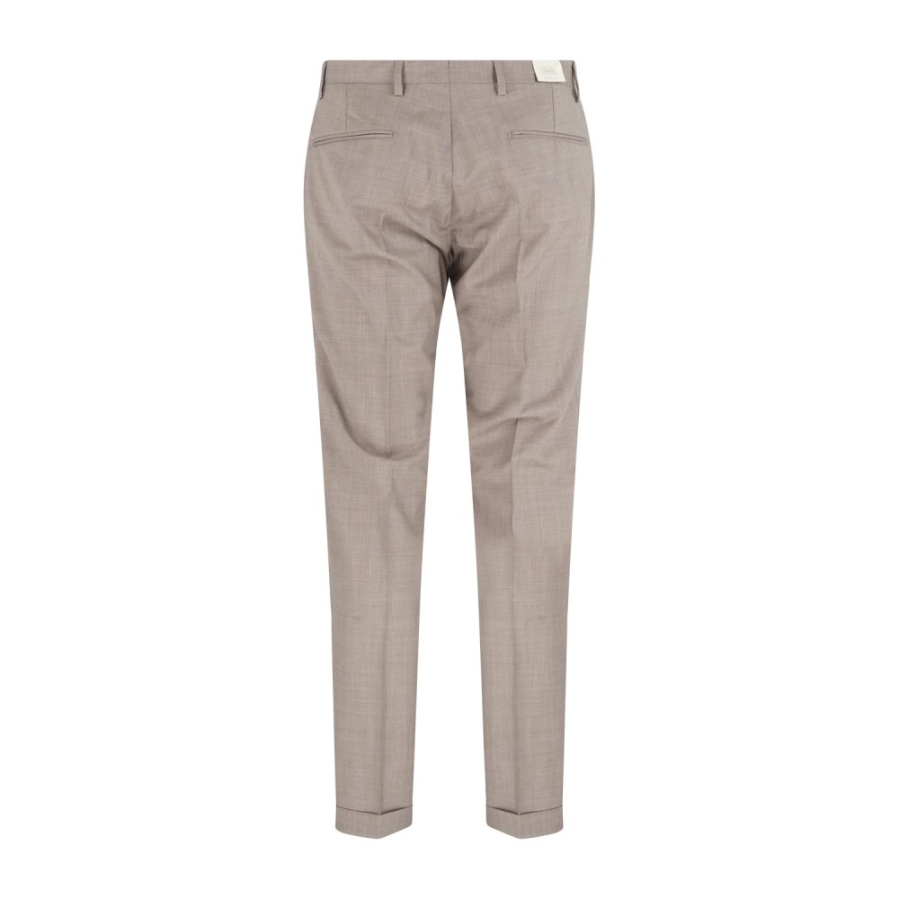 Briglia 1949 - Pantalone beige Bg03s tasca a filo in lana per uomo | bg03s