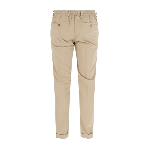 Briglia 1949 - Pantalone beige Montrealp tasca a filo in tessuto tecnico con