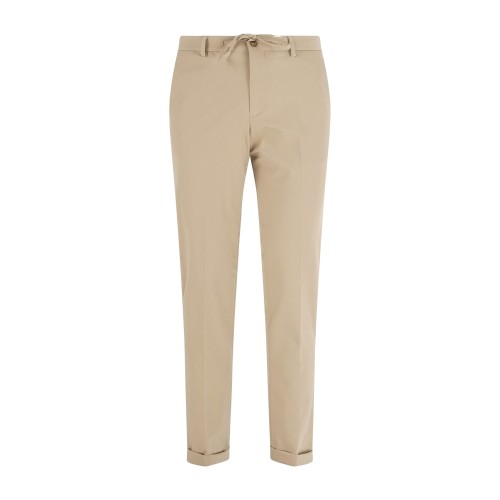 Briglia 1949 - Pantalone beige Montrealp tasca a filo in tessuto tecnico con
