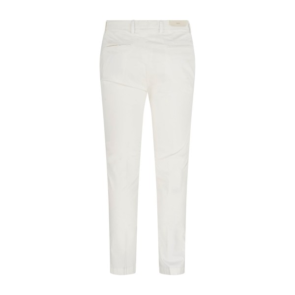 Briglia 1949 - Pantalone bianco BG04 tasca a filo in cotone per uomo | bg04