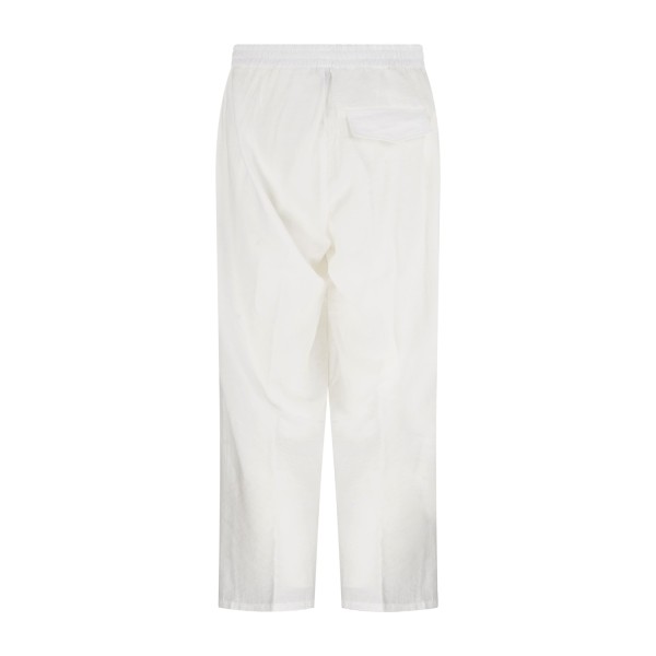 Marsem - Pantalone bianco con elastico in vita per uomo | p070ss26 t279 011burro