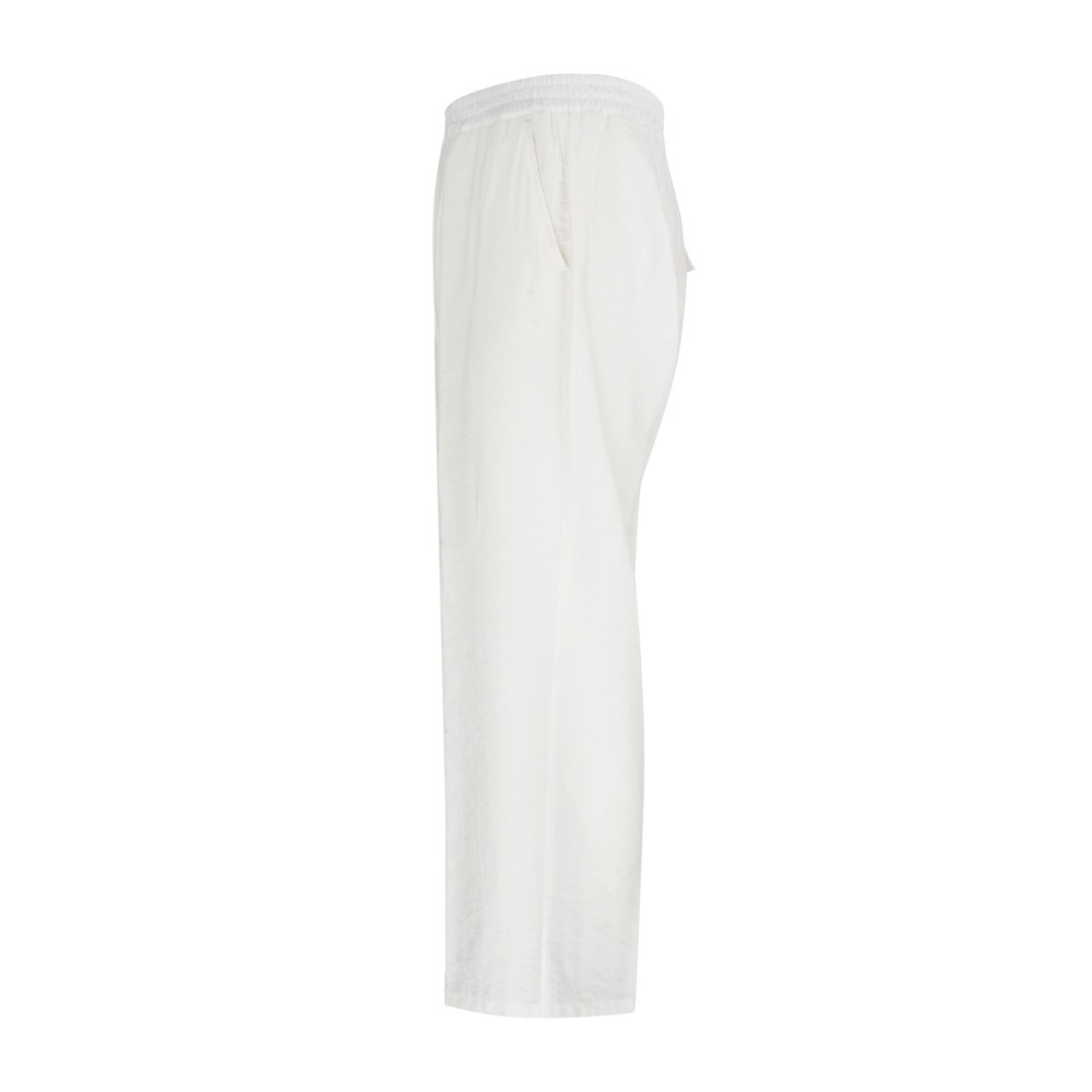 Marsem - Pantalone bianco con elastico in vita per uomo | p070ss26 t279 011burro