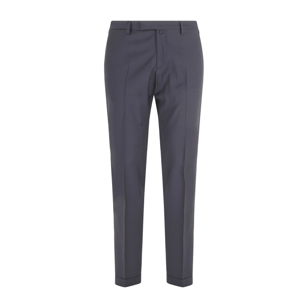 Briglia 1949 - Pantalone blu Bg03s tasca a filo in lana per uomo | bg03s 300108
