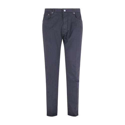 Camouflage - Pantalone blu John 5 tasche in cotone per uomo | john t250 std