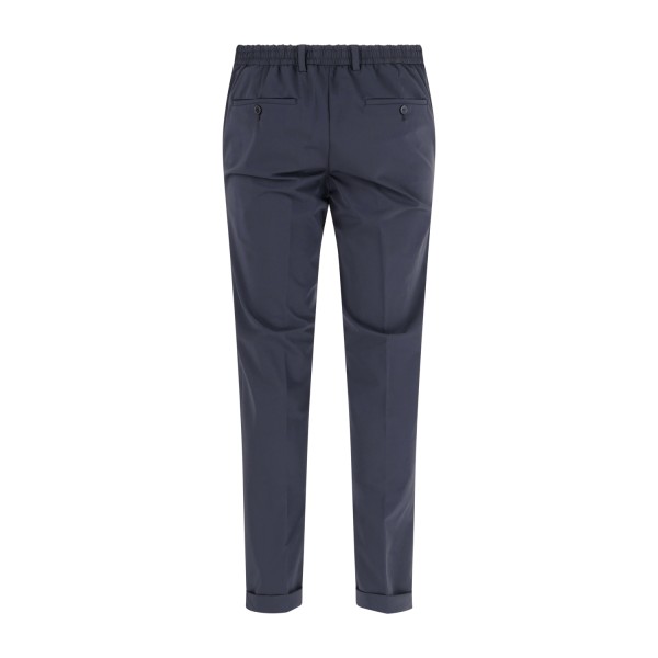 Briglia 1949 - Pantalone blu Montrealp tasca a filo in tessuto tecnico con