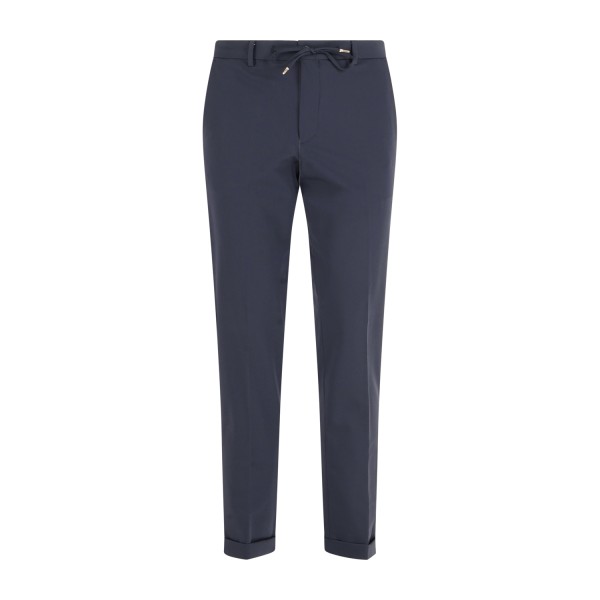 Briglia 1949 - Pantalone blu Montrealp tasca a filo in tessuto tecnico con