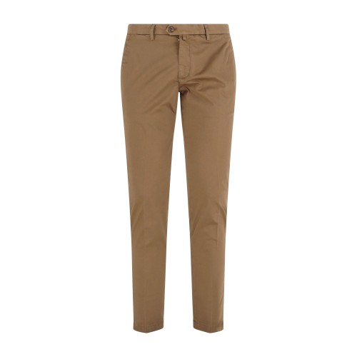 Briglia 1949 - Pantalone marrone BG04 tasca a filo in cotone per uomo | bg04