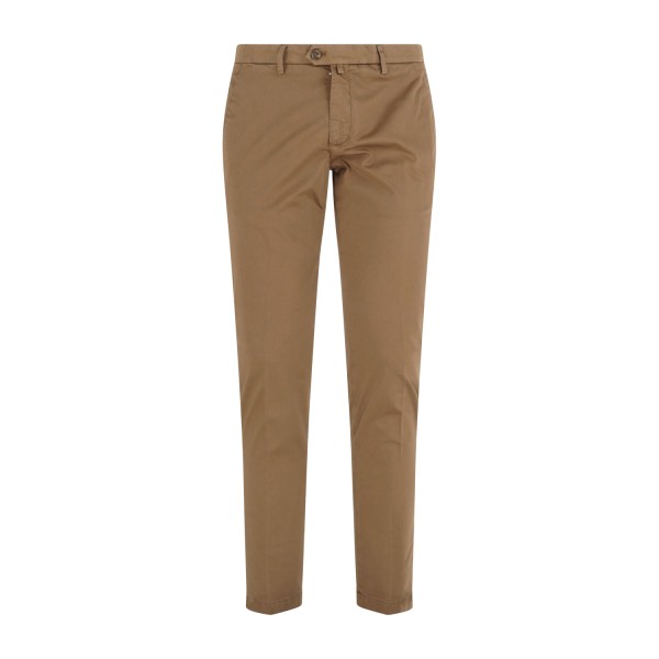 Briglia 1949 - Pantalone marrone BG04 tasca a filo in cotone per uomo | bg04