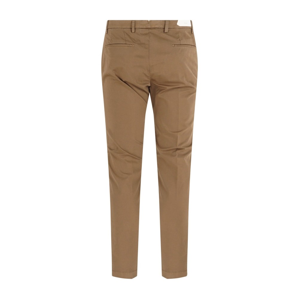 Briglia 1949 - Pantalone marrone BG04 tasca a filo in cotone per uomo | bg04