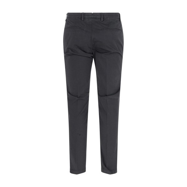 Briglia 1949 - Pantalone nero BG04 tasca a filo in cotone per uomo | bg04