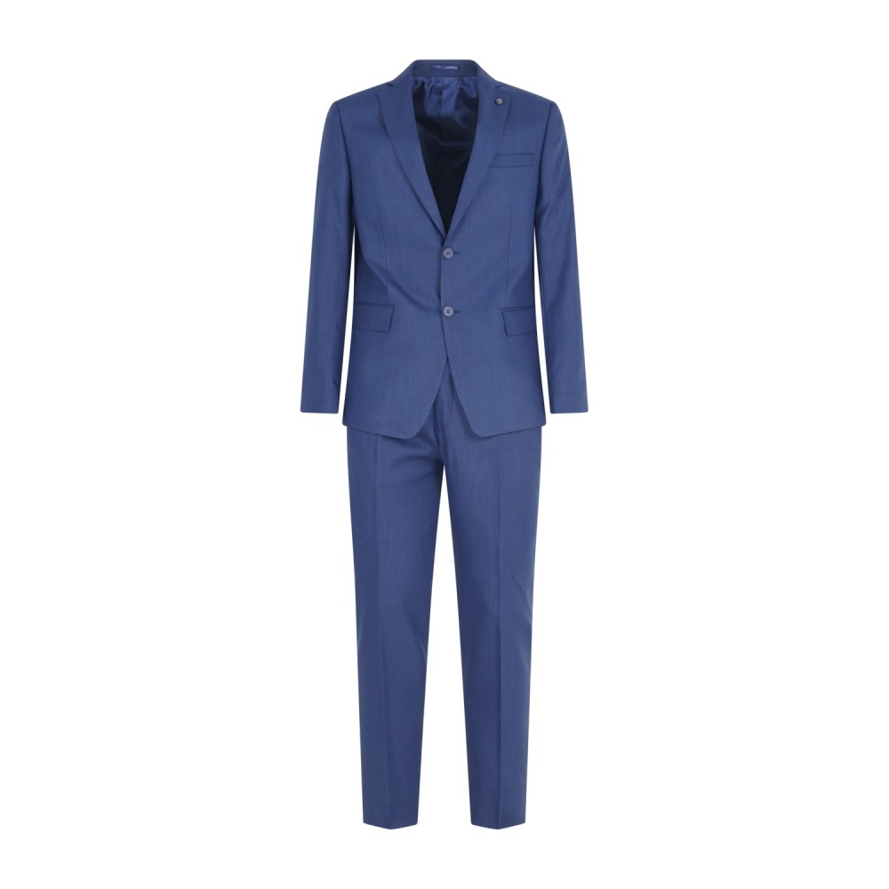 Barbati - Abito azzurro Jhon monopetto per uomo | ab-jhon-d7 126951 4984 bluette