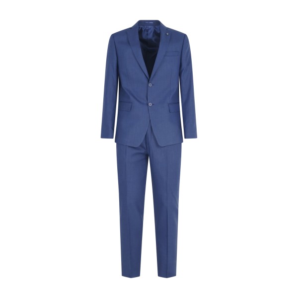 Barbati - Abito azzurro Jhon monopetto per uomo | ab-jhon-d7 126951 4984 bluette