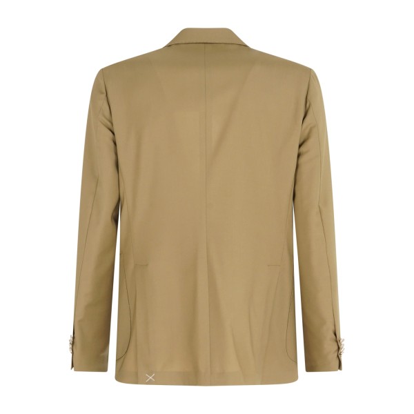 Briglia 1949 - Abito beige Bolgheripo doppiopetto basso in frescolana con