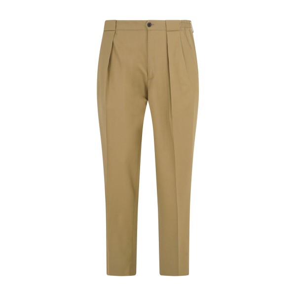 Briglia 1949 - Abito beige Bolgheripo doppiopetto basso in frescolana con